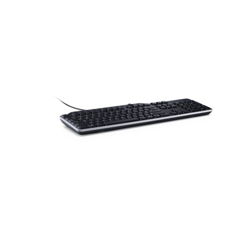 Teclado alemán dell kb522 usb qwertz negro