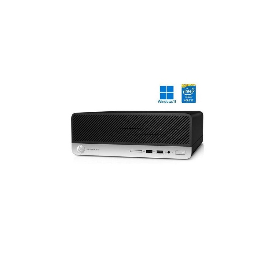 Pc reacondicionado hp prodesk 400 g6 sff i5-9500 256gb ssd 8gb  w11p instalado 1 año de garantia