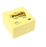Notas adhesivas post-it cubo 76 x 76 mm . color amarillo, 450 hojas.