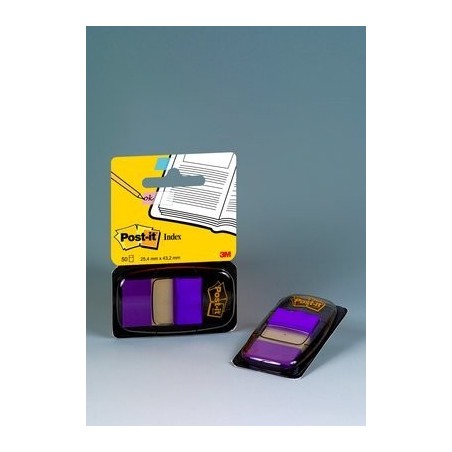 Marcador index post-it mediano 3m dispensador 50 unidades violeta