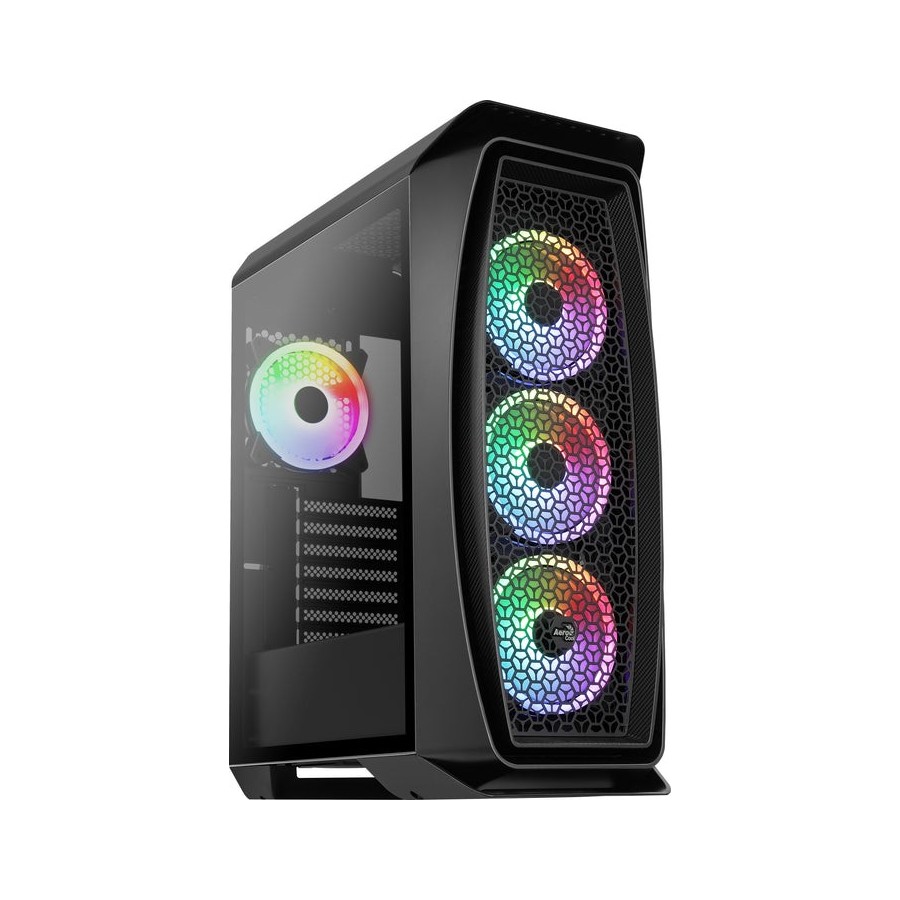 Caja gaming semitorre aerocool aero one duo
