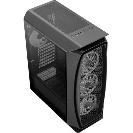 Caja gaming semitorre aerocool aero one duo