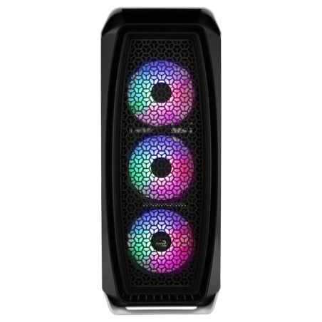 Caja gaming semitorre aerocool aero one frost blanco