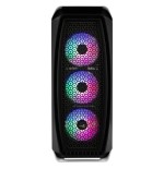 Caja gaming semitorre aerocool aero one frost blanco