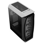 Caja gaming semitorre aerocool aero one frost blanco