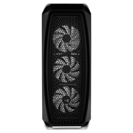 Caja gaming semitorre aerocool aero one frost blanco