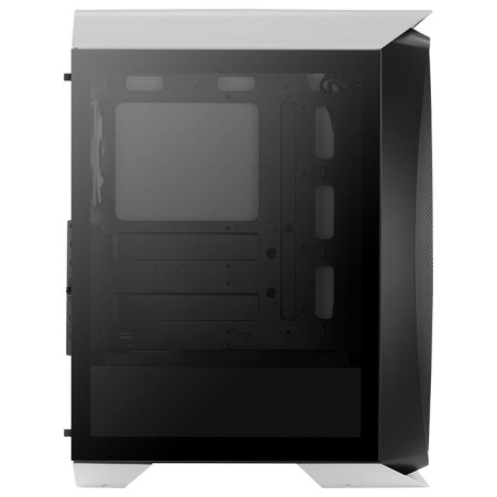 Caja gaming semitorre aerocool aero one frost blanco