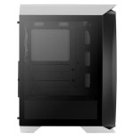 Caja gaming semitorre aerocool aero one frost blanco