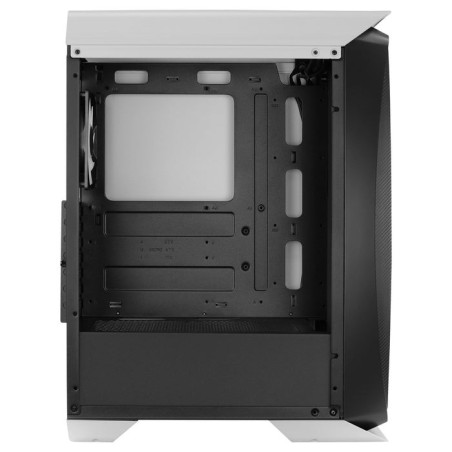 Caja gaming semitorre aerocool aero one frost blanco