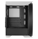 Caja gaming semitorre aerocool aero one frost blanco