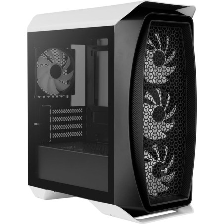 Caja gaming minitorre aerocool aero one mini frost blanco