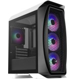 Caja gaming minitorre aerocool aero one mini frost blanco