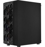 Caja gaming semitorre aerocool hivebk