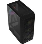 Caja gaming semitorre aerocool hivebk