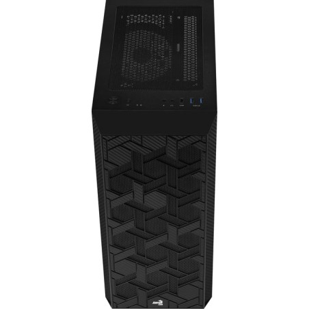 Caja gaming semitorre aerocool hivebk