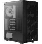 Caja gaming semitorre aerocool hivebk