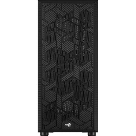 Caja gaming semitorre aerocool hivebk