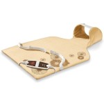 Manta eléctrica cervical beurer hk-58 led marron