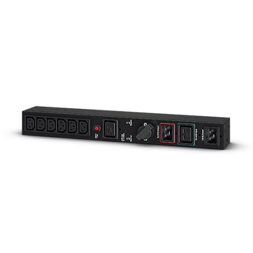 Unidad de distribucion para alimentacion cyberpower mbp20hviec6 16a 1 x iec c19 6 x iec c13 formato rack 1u