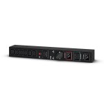Unidad de distribucion para alimentacion cyberpower mbp20hviec6 16a 1 x iec c19 6 x iec c13 formato rack 1u
