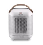 Calefactor cerámico delonghi capsule hfx30c18.iw 1800w 2 niveles de potencia blanco