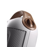 Calefactor cerámico delonghi capsule hfx30c18.iw 1800w 2 niveles de potencia blanco