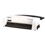 Encuadernadora de canutillo fellowes starlet 2+- blanco