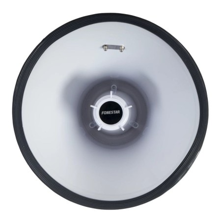 Megáfono con sirena fonestar mf-600sgu 10w rms reproductor usb sd mp3 micrófono de mano batería