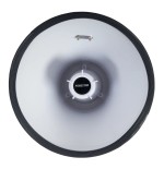 Megáfono con sirena fonestar mf-600sgu 10w rms reproductor usb sd mp3 micrófono de mano batería