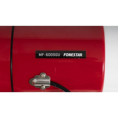 Megáfono con sirena fonestar mf-600sgu 10w rms reproductor usb sd mp3 micrófono de mano batería