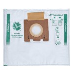 Bolsa pure hepa hoover h81 para aspirador telios extra 4 unidades