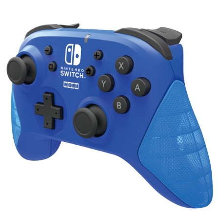 Gamepad inalámbrico hori horipad para nintendo switch azul