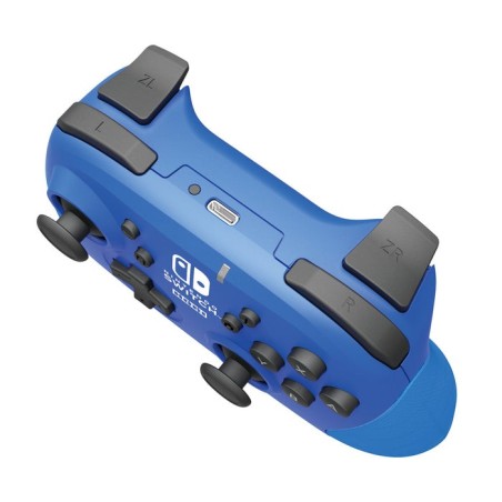 Gamepad inalámbrico hori horipad para nintendo switch azul