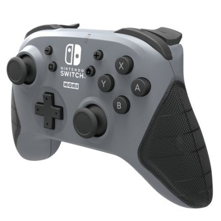 Gamepad inalámbrico hori horipad para nintendo switch gris