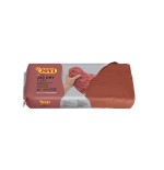 Pasta de modelar de endurecimiento al aire jovi air dry 88 500g terracotta