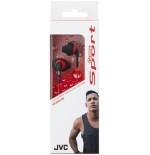 Auriculares deportivos jvc gummy sport ha-en10 jack 3.5 negros