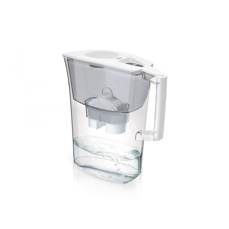 Jarra filtrante laica prime line spring blanca j51-ca capacidad 3l indicador manual desmontable