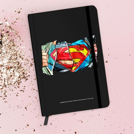Cuaderno cuadriculado dc superman 026 a5 96 hojas