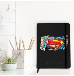 Cuaderno cuadriculado dc superman 026 a5 96 hojas