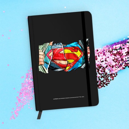 Cuaderno cuadriculado dc superman 026 a5 96 hojas