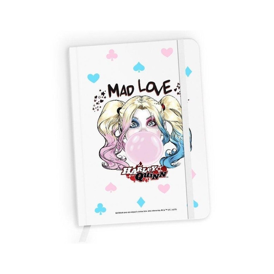 Cuaderno cuadriculado harley quinn 001 a5 96 hojas