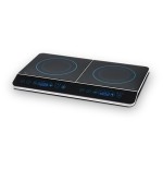 Placa de inducción medion md15324 2 placa de 200mm 2000-1500w