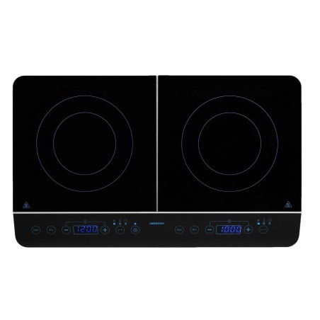 Placa de inducción medion md15324 2 placa de 200mm 2000-1500w