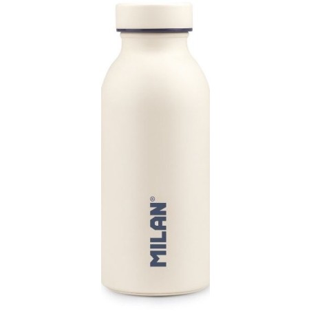 Botella isotérmica de acero inoxidable milán edición 1918 capacidad 354ml blanca