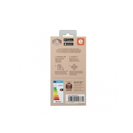 Bombilla inteligente muvit io edison casquillo e27 5w 480 lúmenes 1800-2700k