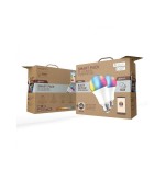 Bombilla led inteligente muvit io a60 casquillo e27 9w 800 lúmenes 2700k-6500k pack de 2 uds