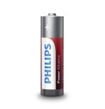 Pack 6 pilas alcalinas aa philips lr6p6bp 10 1.5v