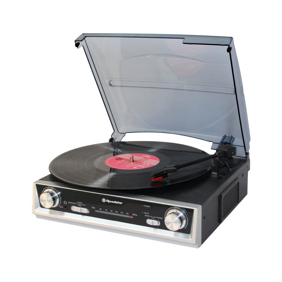 Tocadiscos roadstar ttr-8634 radio fm