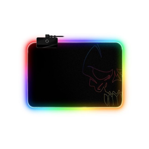 Alfombrilla spirit of gamer skull rgb m con iluminación led 300 x 230 x 3mm