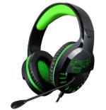 Auriculares gaming con micrófono spirit of gamer pro-h3 xbox edition jack 3.5 verdes